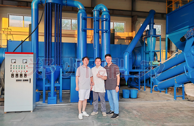 韓國污泥炭化機