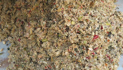 餐廚垃圾脫水后